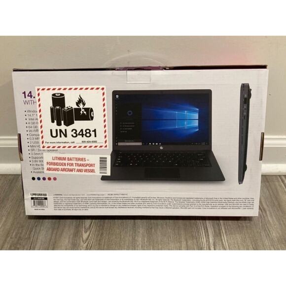 Core Innovations CLT146401BL 14.1" Laptop- Black - Picture 2 of 3